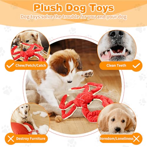 WOWBALA Squeaky Plush Interactive Dog Toys - Image 5