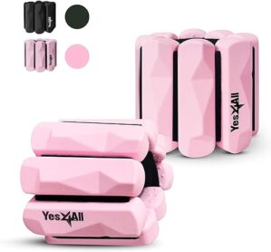 Yes4All Wrist & Ankle Weights Set 2x 1lb