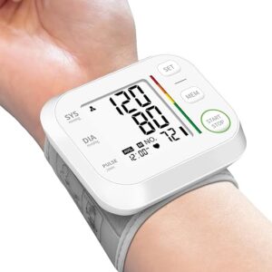 Coverich Wrist Blood Pressure Monitor With Adjustable Cuff