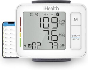 iHealth Wrist Blood Pressure Monitor with Bluetooth