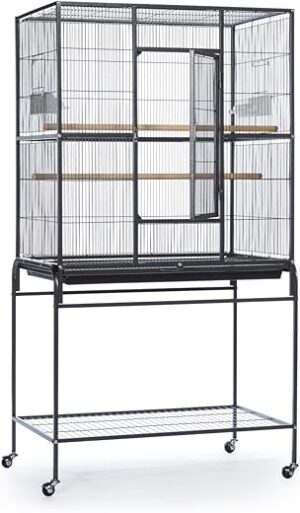 Prevue Pet Products Wrought Iron Flight Cage With Stand