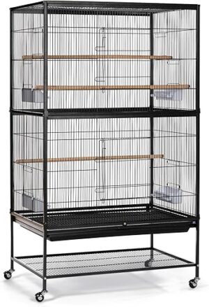 PH Prevue Hendryx Wrought Iron Flight Cage With Stand