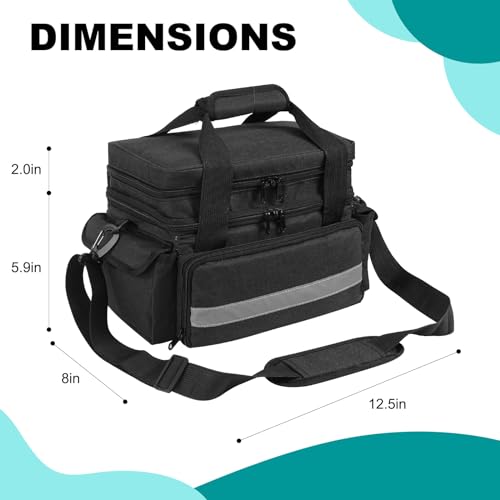 XHGWJSX Medicine Organizer With Adjustable Divider - Image 2