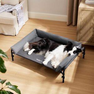 Bedsure XL Elevated Outdoor Dog Bed – Cooling Cot