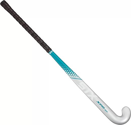 STX XPR 50 Field Hockey Stick, Silver/Teal