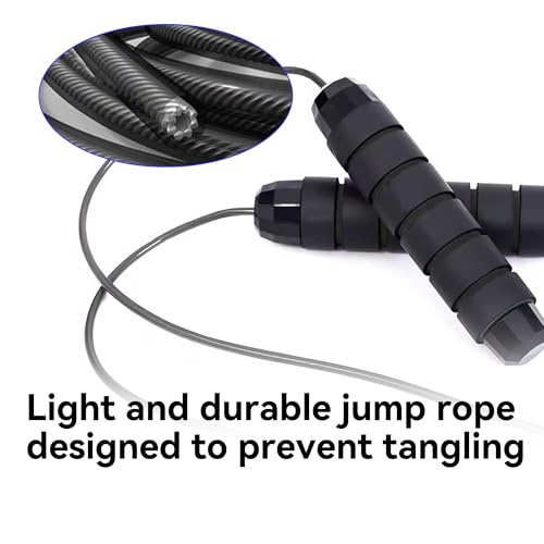 XTOVOU High-Speed Adjustable Weighted Jump Rope - Image 5