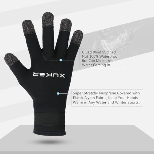 XUKER Neoprene 3mm Diving Scuba Gloves - Image 3