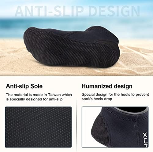 XUKER Neoprene Water Socks 3mm, Sand Proof - Image 4
