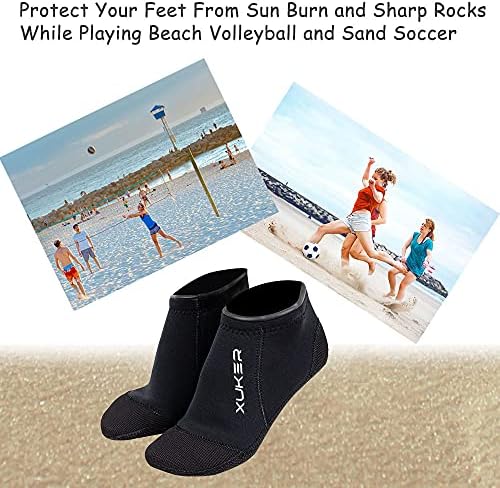 XUKER Neoprene Water Socks 3mm, Sand Proof - Image 4