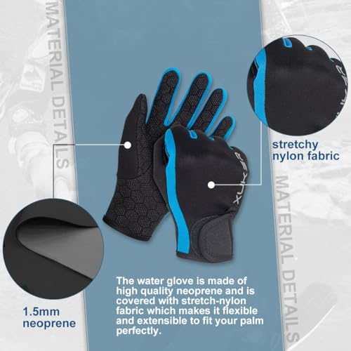 XUKER Neoprene Wetsuit Gloves For Water Sports - Image 4