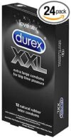 Durex XXL Extra Large Lubricated Condoms