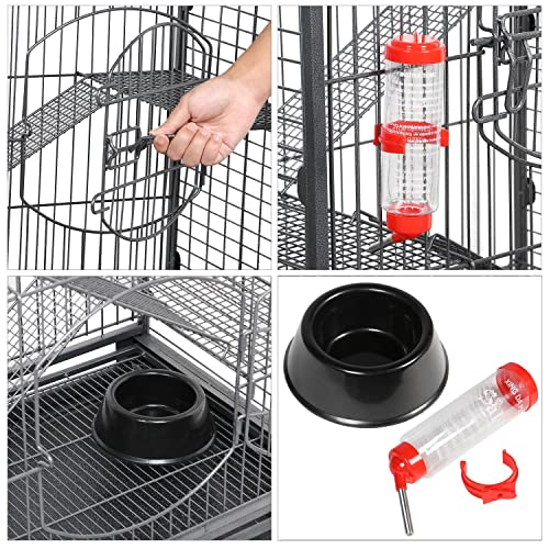 Yaheetech 37-Inch Metal Cage For Small Animals - Image 4