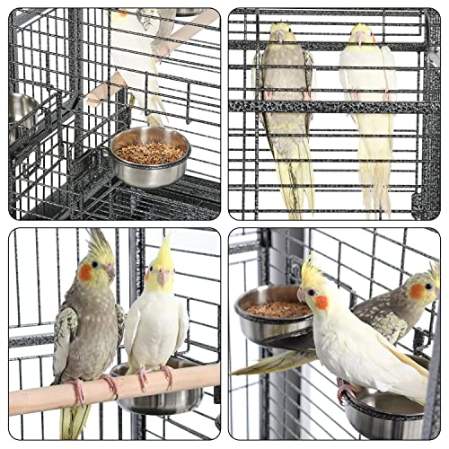 Yaheetech Extra Large Bird Cage 63'' Open Play Top - Image 4