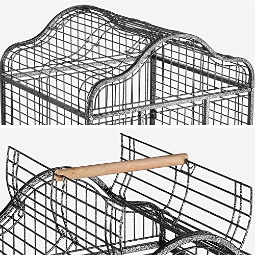 Yaheetech Extra Large Bird Cage 63'' Open Play Top - Image 5