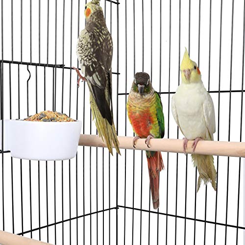 Yaheetech Medium Parakeet Cage With Stand, Black - Image 4