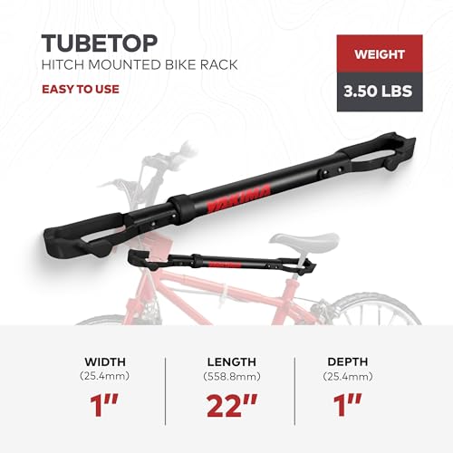 YAKIMA TubeTop Hitch Mounted Bike Rack, 2 Pack - Image 3