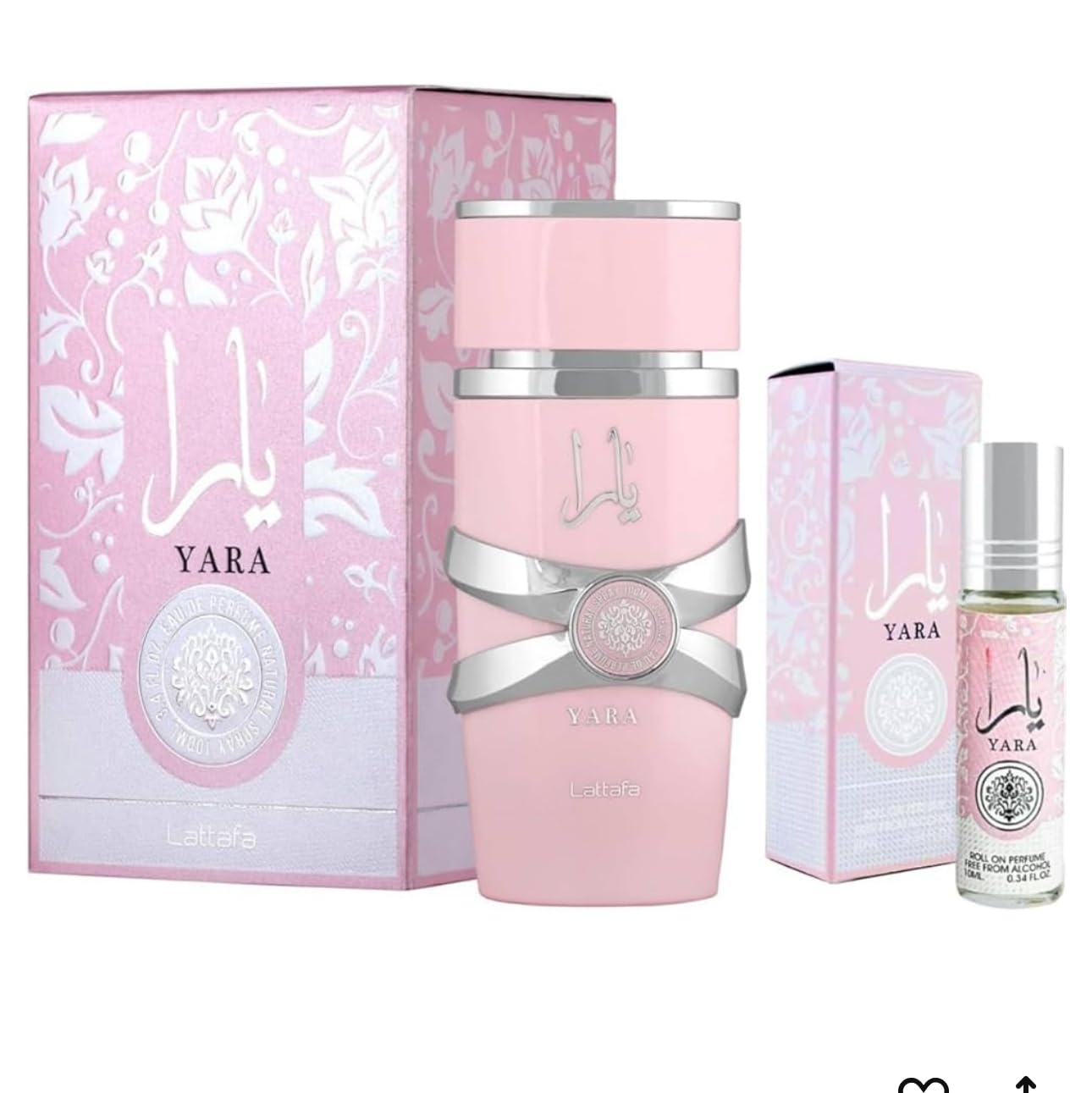 Lattafa Yara EDP + Perfume Oil Bundle