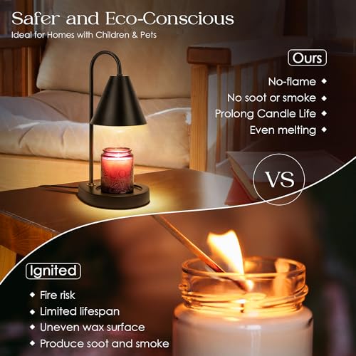 Yarra-Decor Candle Warmer Lamp - Dimmable Electric Warmer - Image 3