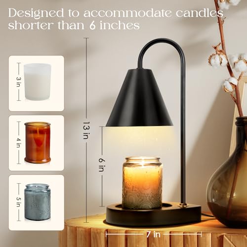 Yarra-Decor Candle Warmer Lamp - Dimmable Electric Warmer - Image 4