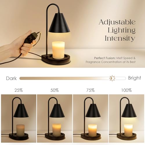 Yarra-Decor Candle Warmer Lamp - Dimmable Electric Warmer - Image 2