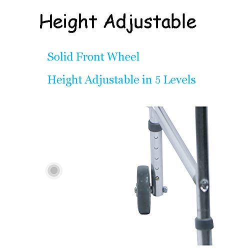 YAsao Folding Adjustable Height Aluminum Walker - Image 4