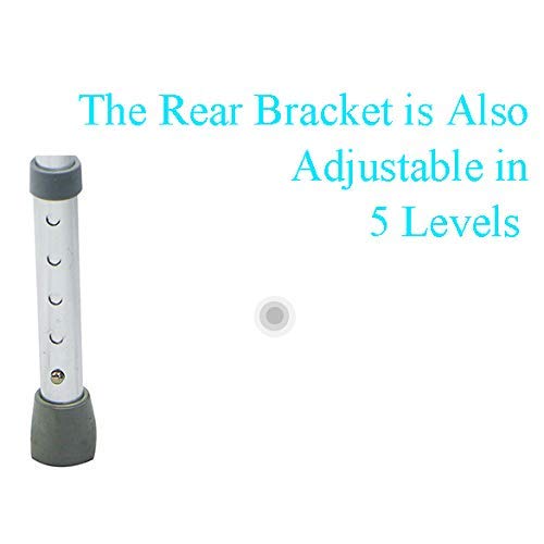YAsao Folding Adjustable Height Aluminum Walker - Image 5