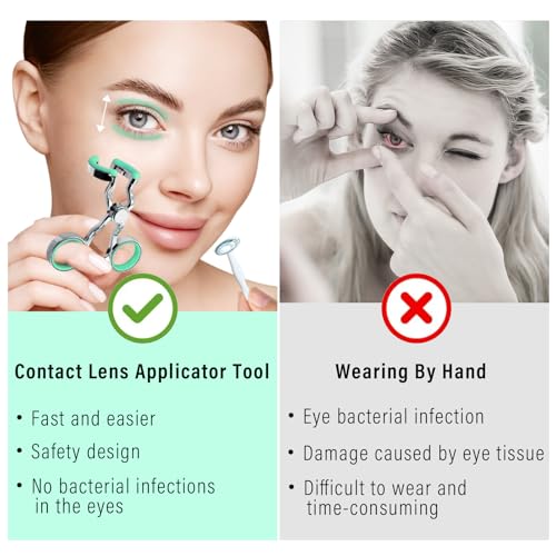 Yasirona Contact Lens Applicator Tool, Green - Image 5