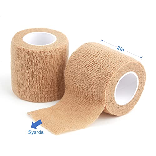 YAXEON Cohesive Self-Adhesive Medical Tape Wrap - Image 2