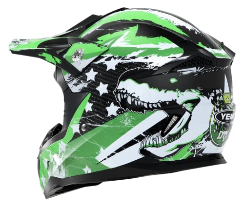 YEMA Youth Kids Helmet DOT Approved YM-211 - Image 3
