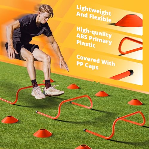 Yes4All Agility Ladder Speed Training Equipment Set - Image 4