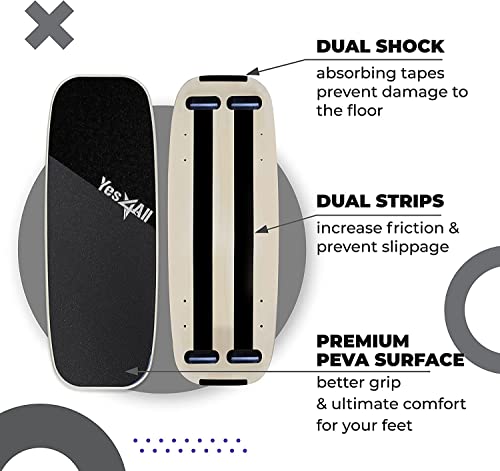 Yes4All Balance Board Sports Trainer With Stoppers - Image 4