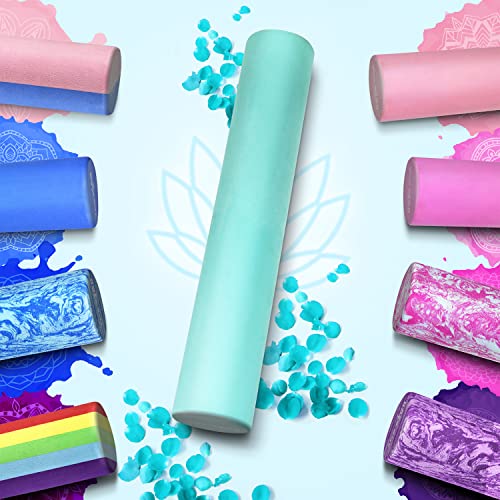 Yes4All EVA Medium Density Foam Roller, Teal 36in - Image 3