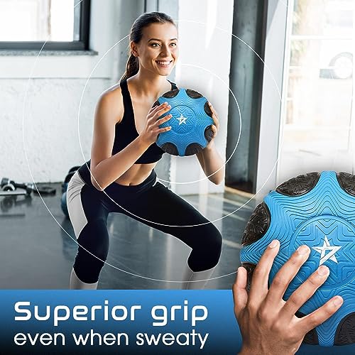 Yes4All Medicine Ball With Dual Texture Grip - Image 3
