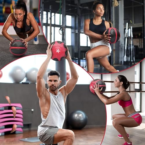Yes4All Medicine Ball With Dual Texture Grip - Image 4