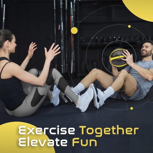 Yes4All Medicine Ball With Dual Texture Grip - Image 5