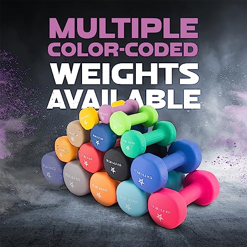Yes4All Neoprene Coated Dumbbell Hand Weights - Image 4