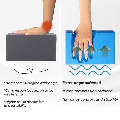 Yes4All Yoga Blocks 2 Pack EVA Foam - Image 3