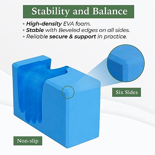 Yes4All Yoga Blocks 2 Pack EVA Foam - Image 5