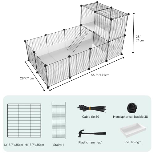 YITAHOME Guinea Pig Cage C&C Indoor Playpen - Image 3