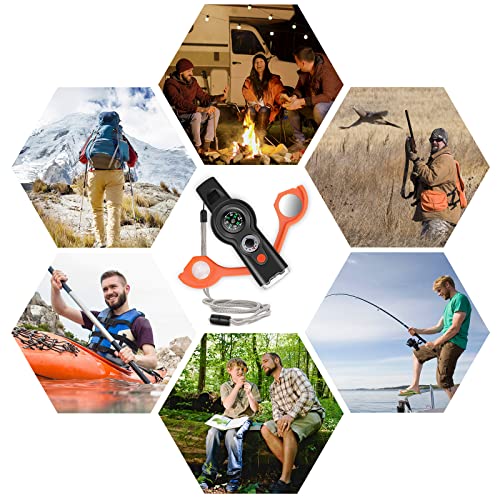 YL Mainland 7-in-1 Emergency Survival Whistle Tool - Image 5