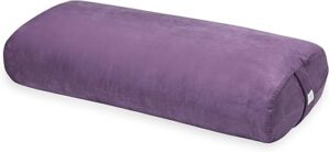 Gaiam Yoga Bolster - Rectangular Meditation Pillow