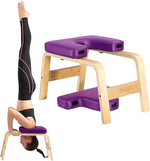Yes4All Yoga Headstand Bench With PU Pads - P.A