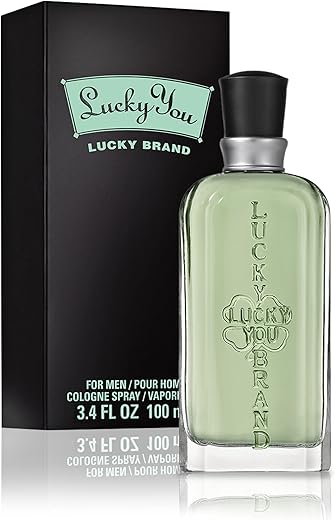 Lucky Brand You Cologne Spray, Bamboo Scent, 3.4 Ounce