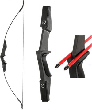TOPARCHERY Youth 57″ Takedown Recurve Bow Hunting