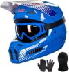 ILM Youth Dirt Bike Helmet With Goggles MT601Y
