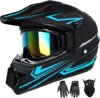 XINGSILUC Youth Kids Motocross Helmet Set