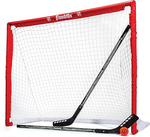 Franklin Sports Youth Street Hockey Set - Sticks, Goal + Ball