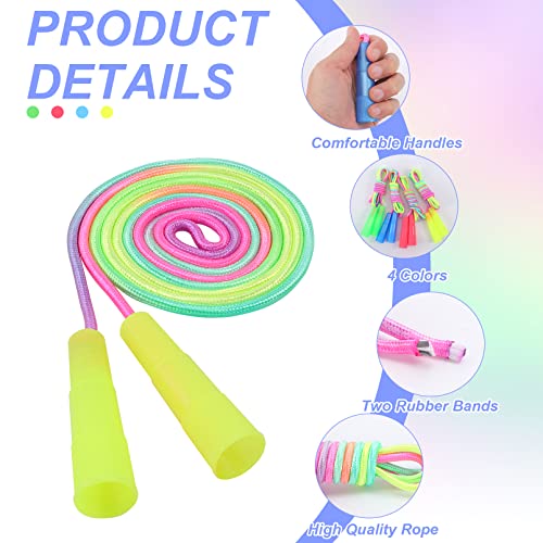 Ytaolis Rainbow Jump Rope Set, 12 Pack - Image 3
