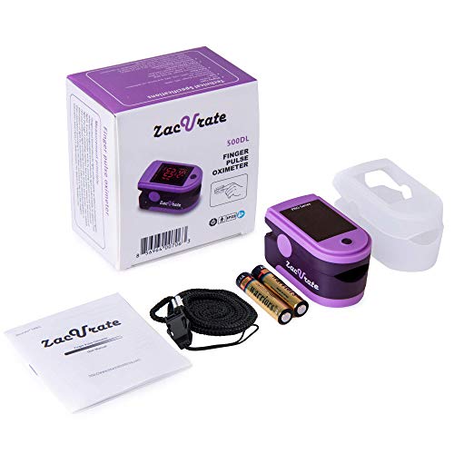 Zacurate Pro Series 500DL Fingertip Pulse Oximeter Bundle - Image 4