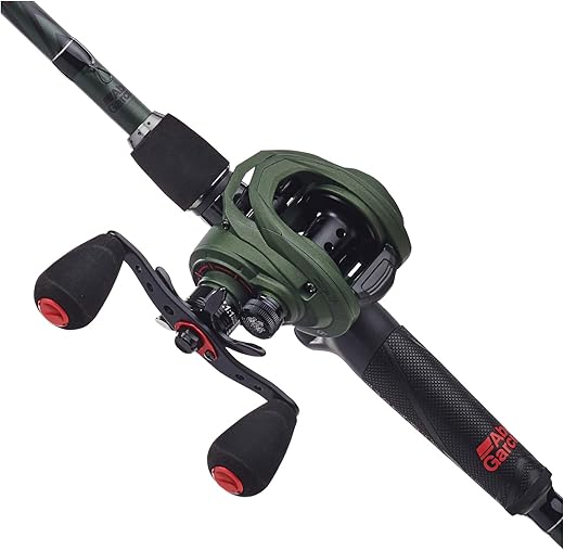 Abu Garcia Zata Low Profile Baitcast Reel Combo
